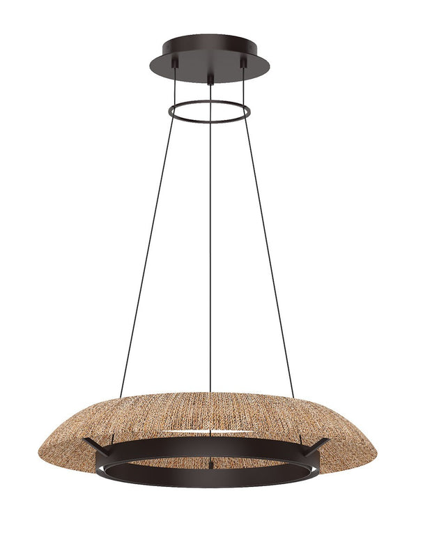 Noa Outdoor (Damp) Chandelier by Visual Comfort Modern