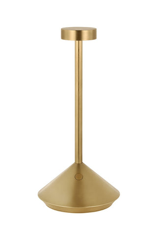 Buy hand-rubbed-antique-brass-with-aluminum-or-brass-glass Moneta Lamp by Visual Comfort Modern