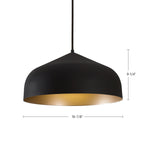 Kuzco Lighting-49117-BK/GD|ALT|1