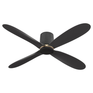 4-Blades Myriad Outdoor (Damp) Hugger Ceiling Fan by Oxygen