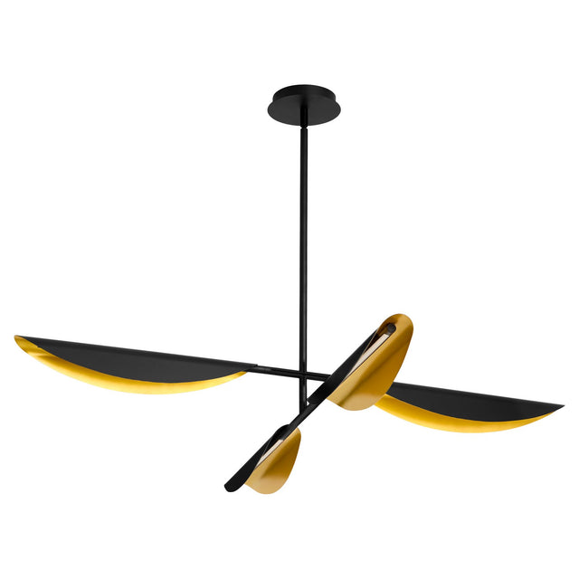 Pivot Outdoor (Damp) Chandelier by Quorum