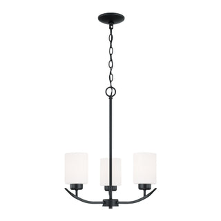 Buy matte-black Dixon Chandelier by Capital Lighting