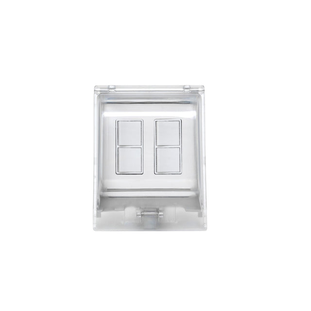 Dual Duplex Switch Weatherproof Surface Mount And Gang Box by Eurofase