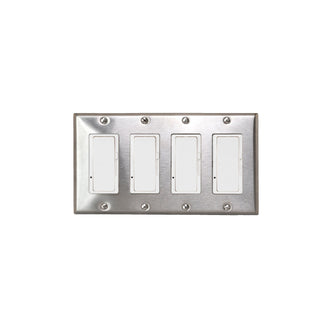 On/Off Switch With Screwless Plate And Box by Eurofase