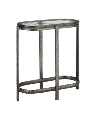 Buy graphite-clear Acea Collection Side Table by Currey and Company