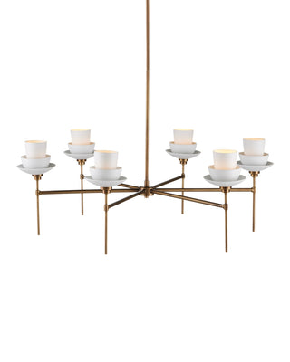 Etiquette Collection Chandelier by Currey and Company