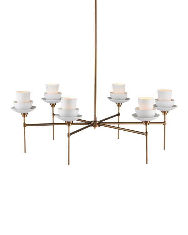 Etiquette Collection Chandelier by Currey and Company