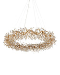 Crystal Bud Collection Chandelier by Currey and Company