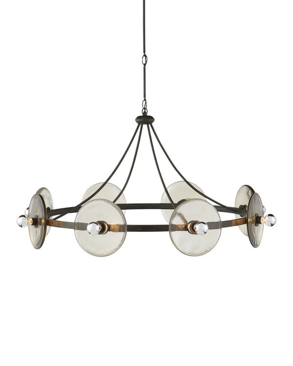 Circumstellar Disc Chandelier Chandelier by Currey and Company