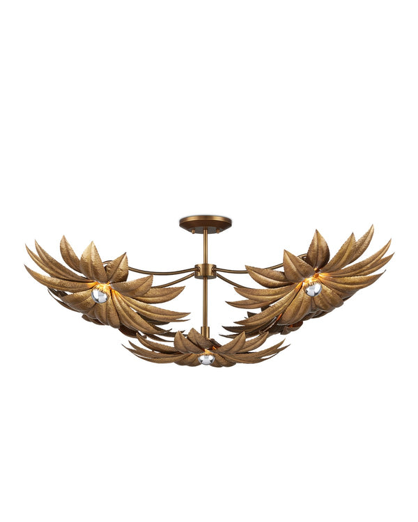Alithea Collection Semi Flush Mount Light by Currey and Company