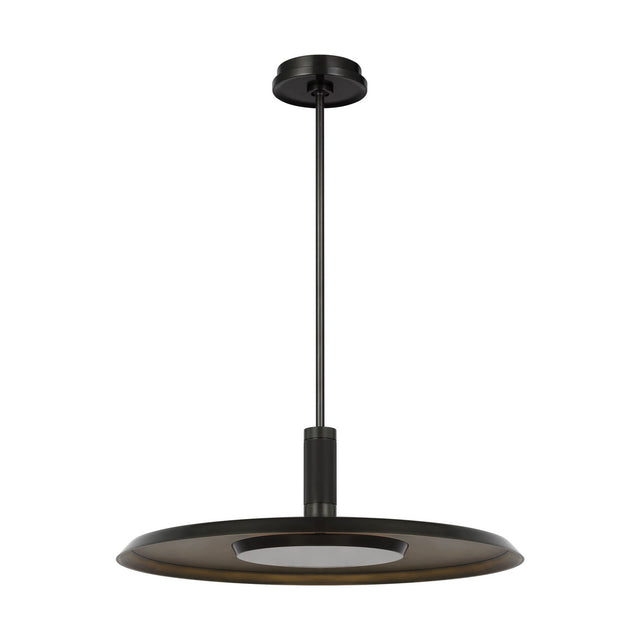 Saucer Outdoor (Damp) Pendant by Visual Comfort Modern