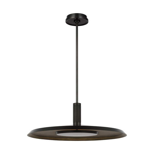 Saucer Outdoor (Damp) Pendant by Visual Comfort Modern