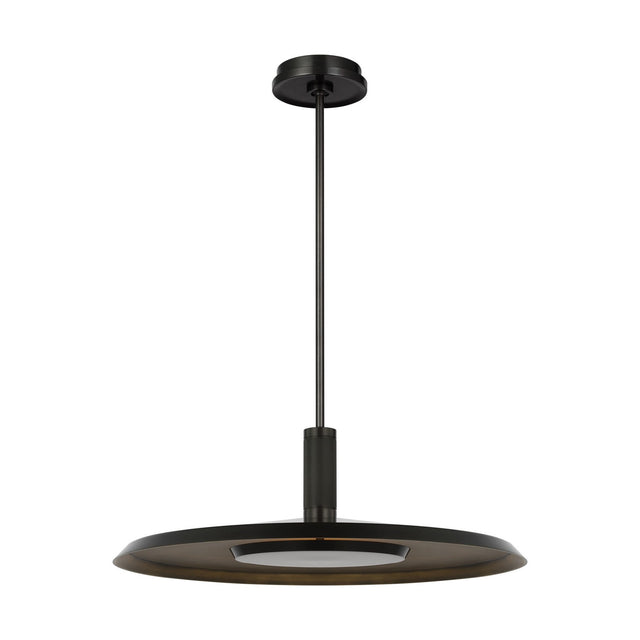 Saucer Outdoor (Damp) Pendant by Visual Comfort Modern