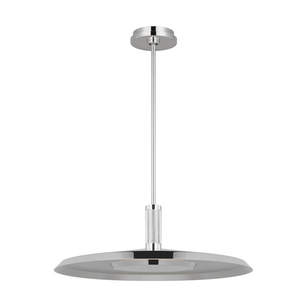 Saucer Outdoor (Damp) Pendant by Visual Comfort Modern