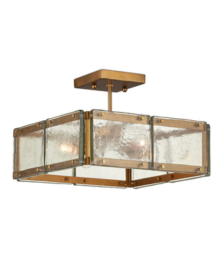 Countervail Collection Flush Mount Ceiling Light by Currey and Company