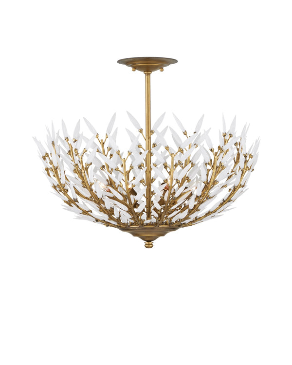 Magnum Opus Collection Flush Mount Ceiling Light by Currey and Company