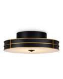 Fielding Collection Flush Mount Ceiling Light by Currey and Company