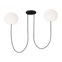 Helium Outdoor (Damp) Chandelier by Visual Comfort Modern