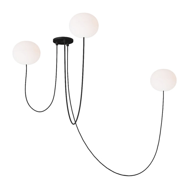Helium Outdoor (Damp) Chandelier by Visual Comfort Modern