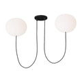 Helium Outdoor (Damp) Chandelier by Visual Comfort Modern