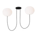 Helium Outdoor (Damp) Chandelier by Visual Comfort Modern
