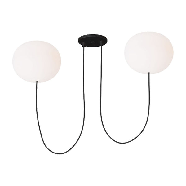 Helium Outdoor (Damp) Chandelier by Visual Comfort Modern