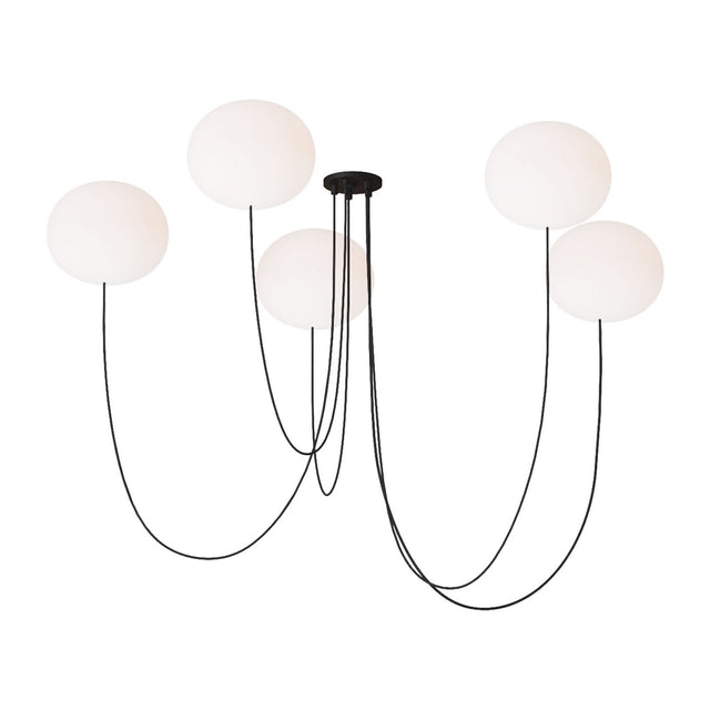 Helium Outdoor (Damp) Chandelier by Visual Comfort Modern