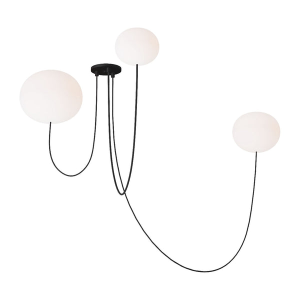 Helium Outdoor (Damp) Chandelier by Visual Comfort Modern
