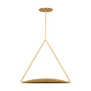 Buy natural-brass Cymbal Outdoor (Damp) Pendant by Visual Comfort Modern
