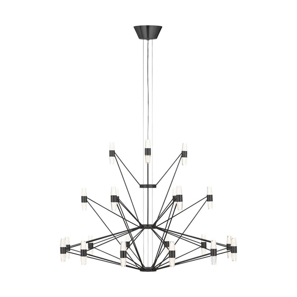 Lassell Outdoor (Damp) Chandelier by Visual Comfort Modern