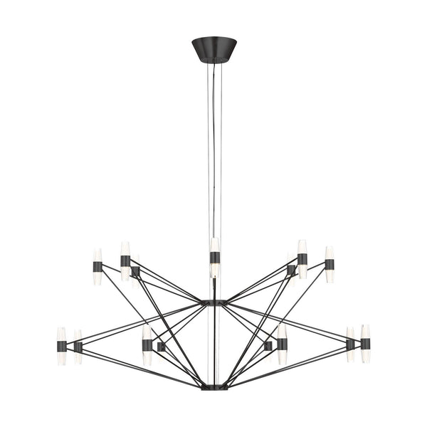 Lassell Outdoor (Damp) Chandelier by Visual Comfort Modern