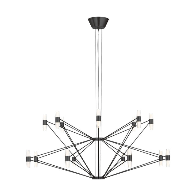 Lassell Outdoor (Damp) Chandelier by Visual Comfort Modern