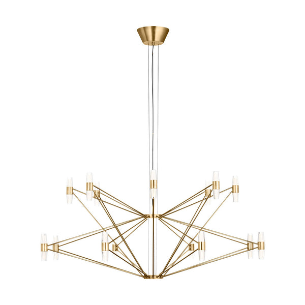 Lassell Outdoor (Damp) Chandelier by Visual Comfort Modern