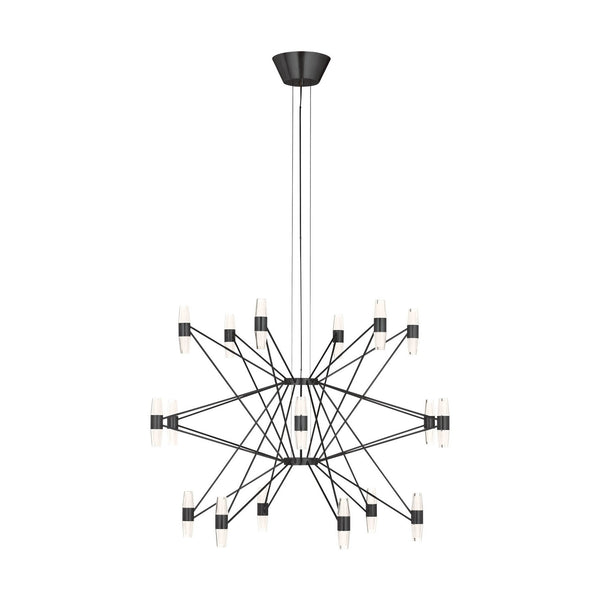 Lassell Outdoor (Damp) Chandelier by Visual Comfort Modern