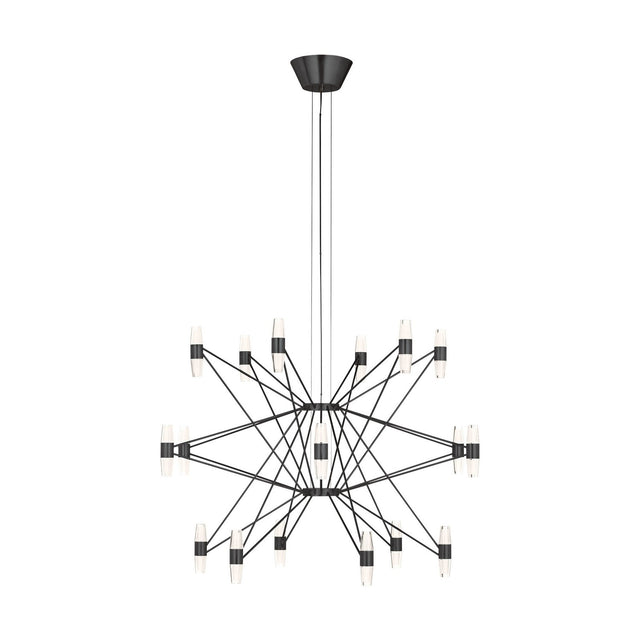 Lassell Outdoor (Damp) Chandelier by Visual Comfort Modern