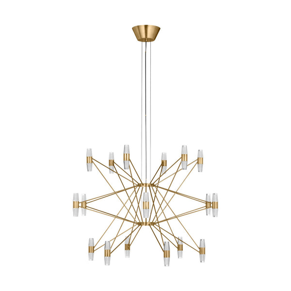 Lassell Outdoor (Damp) Chandelier by Visual Comfort Modern