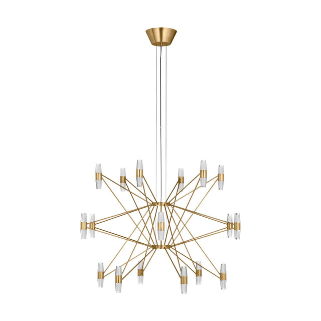 Lassell Outdoor (Damp) Chandelier by Visual Comfort Modern