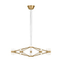Lassell Outdoor (Damp) Chandelier by Visual Comfort Modern