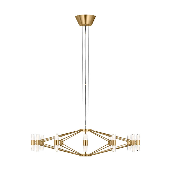 Lassell Outdoor (Damp) Chandelier by Visual Comfort Modern
