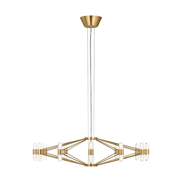 Lassell Outdoor (Damp) Chandelier by Visual Comfort Modern