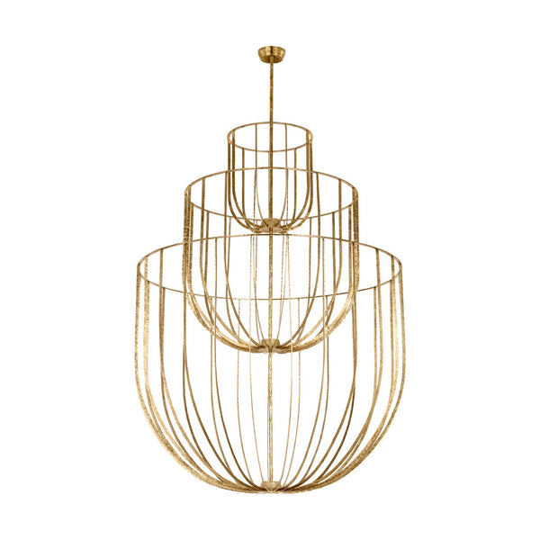 Sanchi Outdoor (Damp) Chandelier by Visual Comfort Modern