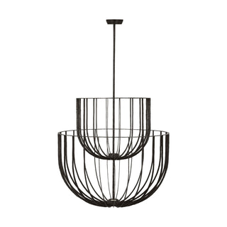 Buy aged-iron Sanchi Outdoor (Damp) Chandelier by Visual Comfort Modern