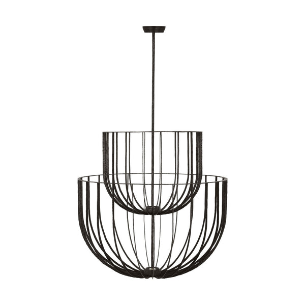 Sanchi Outdoor (Damp) Chandelier by Visual Comfort Modern