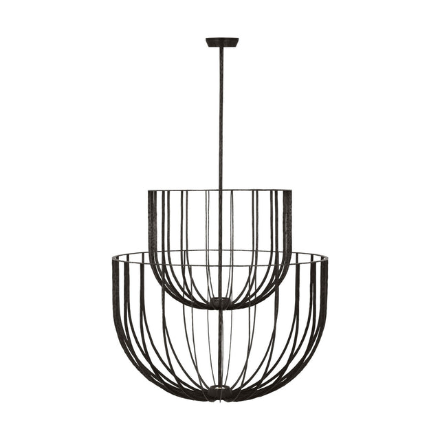 Sanchi Outdoor (Damp) Chandelier by Visual Comfort Modern