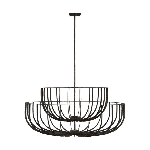 Sanchi Outdoor (Damp) Chandelier by Visual Comfort Modern