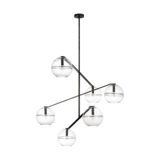 Lowing Outdoor (Damp) Chandelier by Visual Comfort Modern