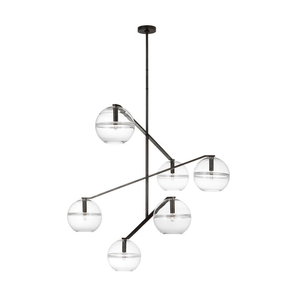Lowing Outdoor (Damp) Chandelier by Visual Comfort Modern