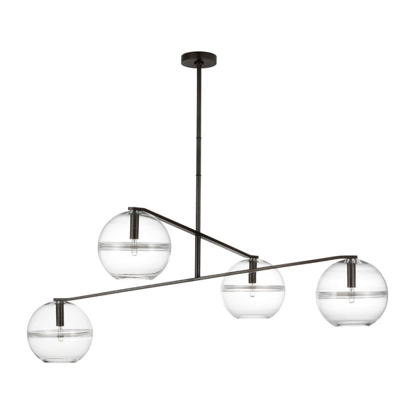 Lowing Outdoor (Damp) Chandelier by Visual Comfort Modern