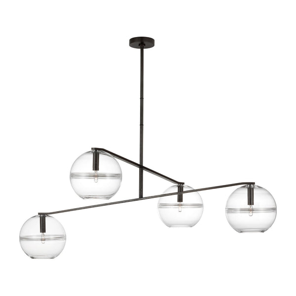 Lowing Outdoor (Damp) Chandelier by Visual Comfort Modern