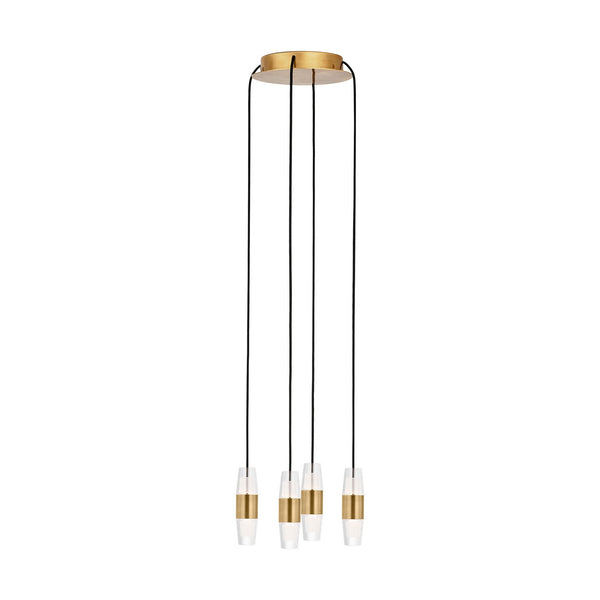 Lassell Outdoor (Damp) Chandelier by Visual Comfort Modern